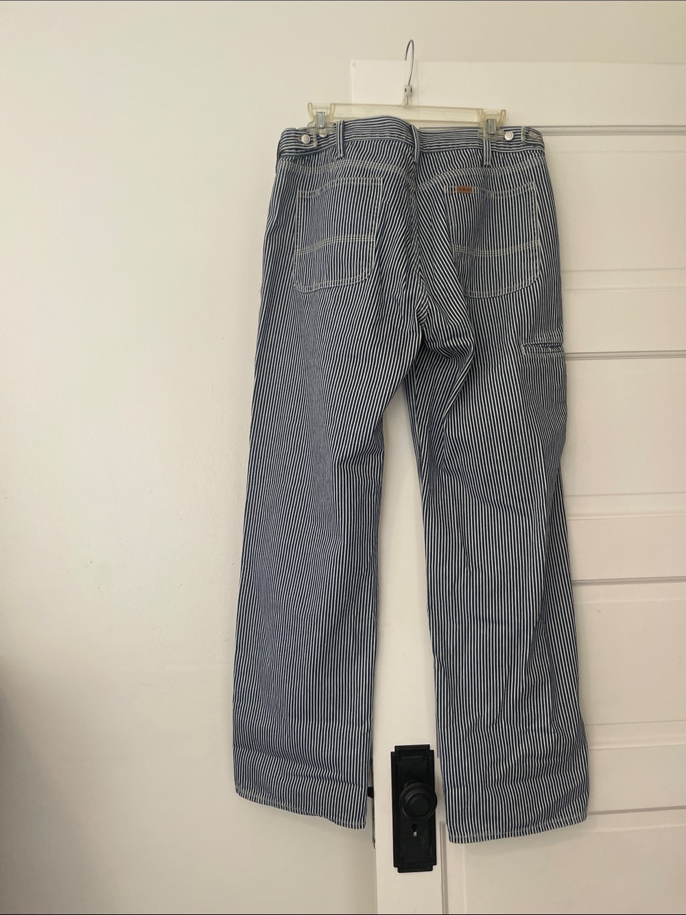 AYR Houseplant Pant in Hickory Stripe - Picture 3 of 9